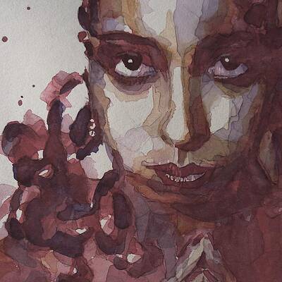 Wall Art - Painting - I'd Be Smiling If I Wasn't So Desperate by Paul Lovering