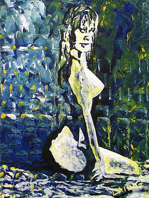 Impression of a girl at nine O five by Aarron Laidig Impression of a girl at nine O five by Aarron Laidig