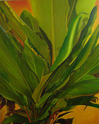 Wall Art - Painting - In Loving Memory Of Bobo by Thu Nguyen