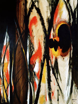 In the Burning Thistle I See the Heart of Man by R Johnson In the Burning Thistle I See the Heart of Man by R Johnson