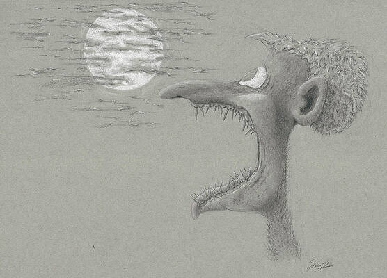 Wall Art - Drawing - In Transition by Steven Powers SMP