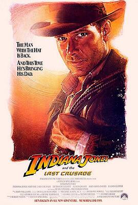 Wall Art - Photograph - Indiana Jones and the Last Crusade  by Movie Poster Prints