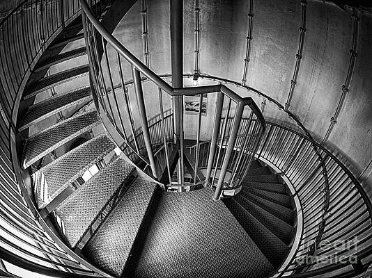 Wall Art - Photograph - Inside Edgartown Lighthouse 2 by Mark Miller