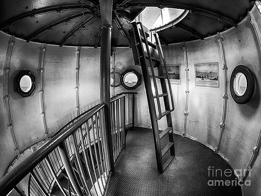 Wall Art - Photograph - Inside Edgartown Lighthouse 4 by Mark Miller