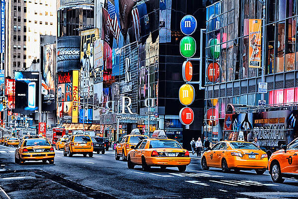 New York Photograph - Into Times Square by Craig Gordon