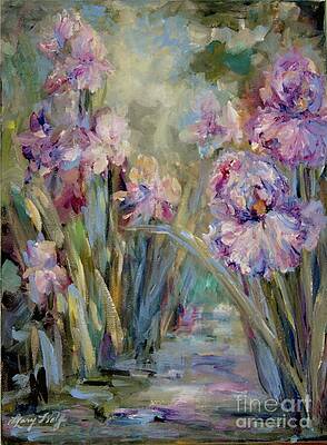 Iris Garden by Mary Wolf Iris Garden by Mary Wolf