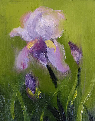 Iris Miniature by Carol Berning Iris Miniature by Carol Berning