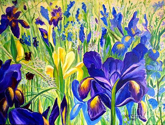 Iris Spring by Julie Brugh Riffey Iris Spring by Julie Brugh Riffey