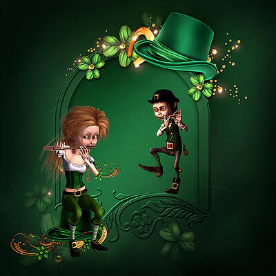 Irish Dancer by John Junek