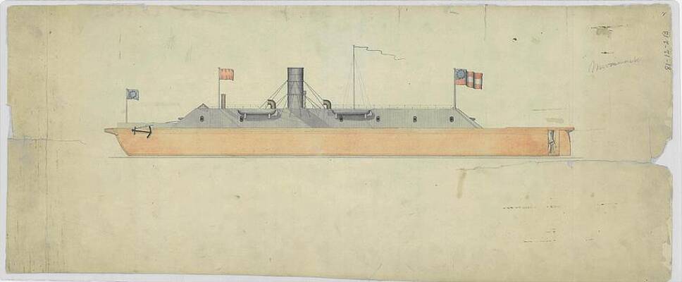 Wall Art - Photograph - Ironclad Warship Css Virginia by Science Photo Library