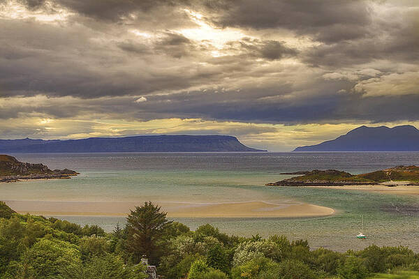Wall Art - Photograph - Isles of Eigg and Rum by Jason Politte