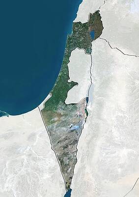 Wall Art - Photograph - Israel by Science Photo Library