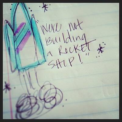 Wall Art - Photograph - 'it's Not Like We're Building A by Meredith Leah