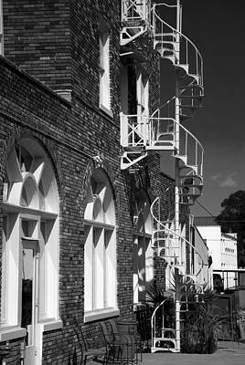Jacaranda Hotel Fire Escape by Beverly Stapleton Jacaranda Hotel Fire Escape by Beverly Stapleton