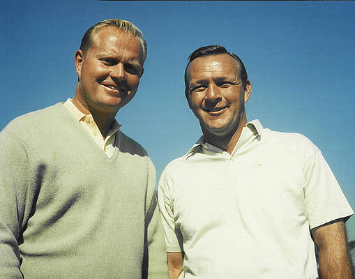 Jack Nicklaus and Arnold Palmer by Retro Images Archive Jack Nicklaus and Arnold Palmer by Retro Images Archive