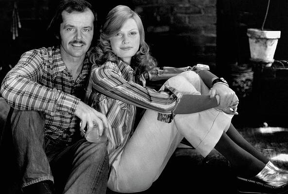Wall Art - Photograph - Jack Nicholson With A Female Model by Puhlmann Rico