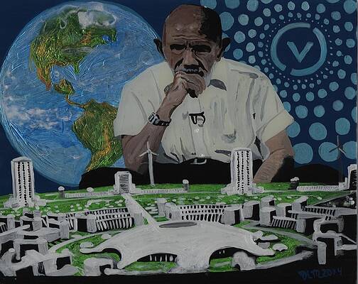 Jacque Fresco The Venus project by David Moriarty