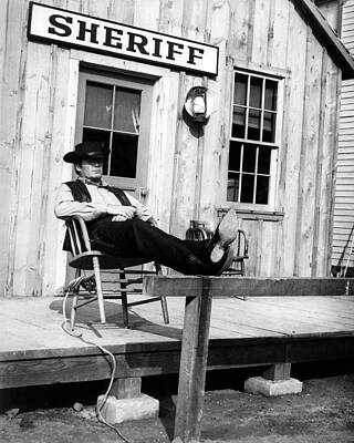Wall Art - Photograph - James Garner in Support Your Local Sheriff!  by Silver Screen