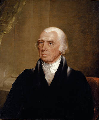 James Madison Print by Chester Harding