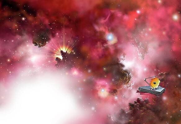 Wall Art - Photograph - James Webb Space Telescope by Science Photo Library
