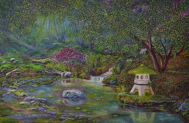 Japanese Garden by Michael Mrozik Japanese Garden by Michael Mrozik