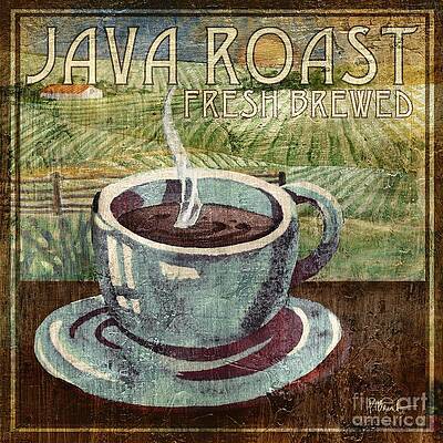 Wall Art - Painting - Java Roast by Paul Brent