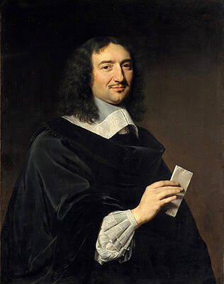 Jean-Baptiste Colbert Print by Philippe de Champaigne