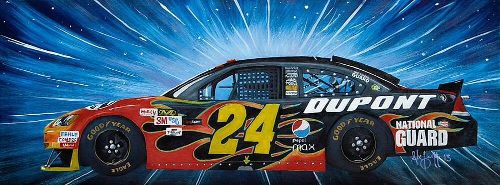 Jeff Gordon Nascar by Alex Izatt Jeff Gordon Nascar by Alex Izatt