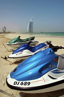 Wall Art - Photograph - Jet Skis by Science Photo Library