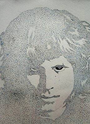 Wall Art - Drawing - Jim Morrison 2. by Richard Brooks. by Richard Brooks