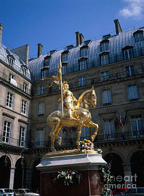 Wall Art - Photograph - Joan Of Arc Statue, Paris by Adam Sylvester