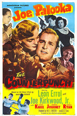 Wall Art - Photograph - Joe Palooka In The Counterpunch, Us by Everett