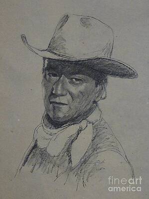 John Wayne by Sean Wu John Wayne by Sean Wu