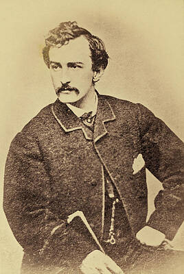Wall Art - Photograph - John Wilkes Booth, American Assassin by Science Source