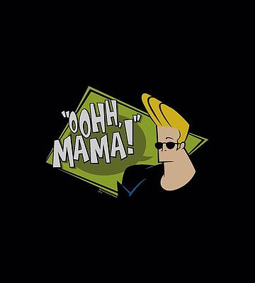Wall Art - Digital Art - Johnny Bravo - Oohh Mama by Brand A