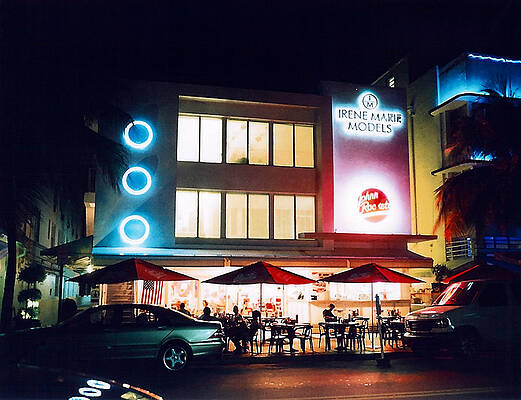 Wall Art - Photograph - Johnny Rockets Polaroid by Gary Dean Mercer Clark