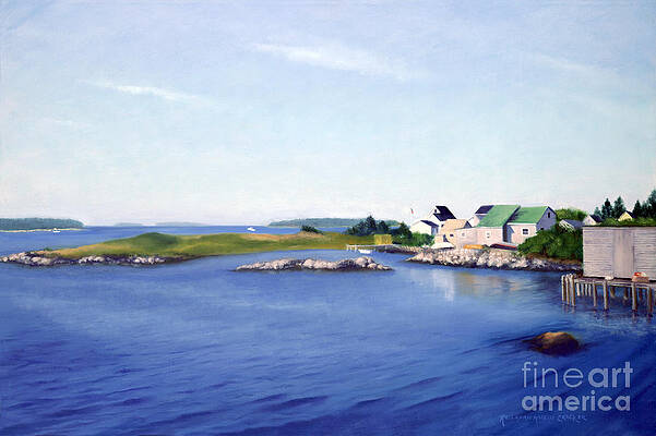 Jonesport Harbor Maine by Rosemarie Morelli Jonesport Harbor Maine by Rosemarie Morelli