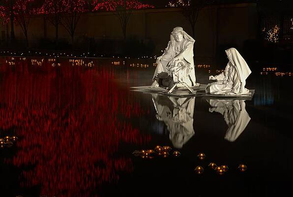 Wall Art - Photograph - Joseph and Mary and Jesus by David Andersen