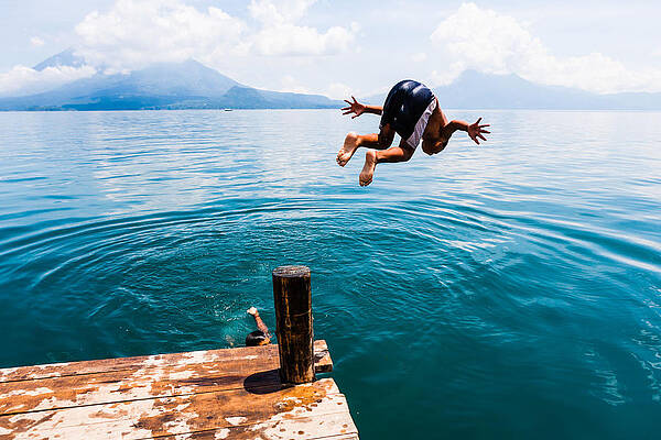 Wall Art - Photograph - Jump by Voisin/Phanie