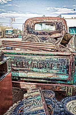 Wall Art - Photograph - Junk or Treasure by Lawrence Burry