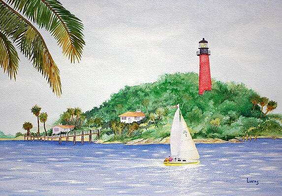 Jupiter Inlet Lighthouse by Jeff Lucas