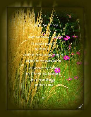 Just for Today by Michelle Frizzell-Thompson