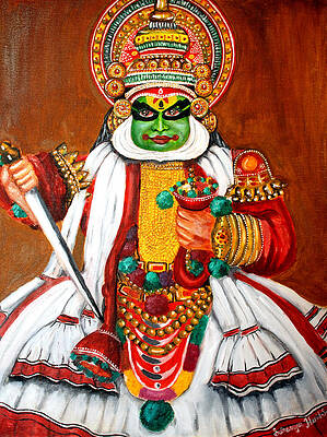 Kathakali Painting Stock Photos  Free  RoyaltyFree Stock Photos from  Dreamstime