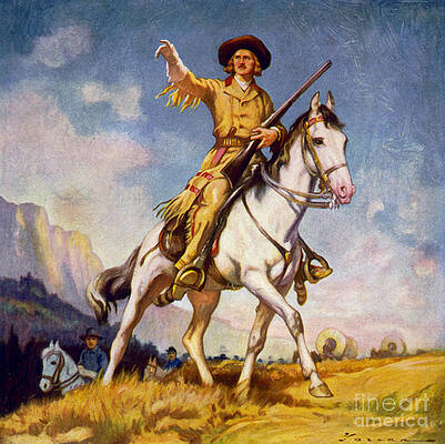 Wall Art - Photograph - Kit Carson American Frontiersman by LOC Science Source
