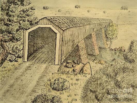 Knights Ferry Bridge by Bob Rowell Knights Ferry Bridge by Bob Rowell