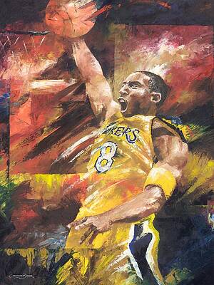 Kobe Bryant - Legendary Painting $1,000.00