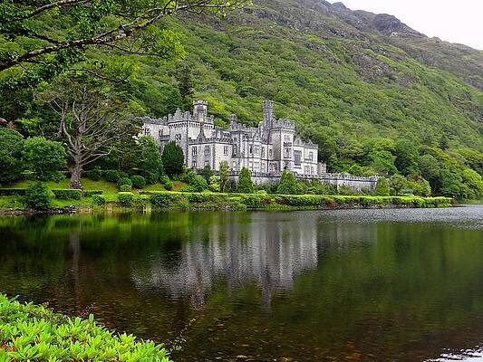 Wall Art - Photograph - Kylemore Abbey Reflection by Keith Stokes
