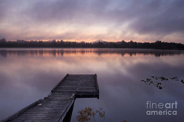Wall Art - Photograph - Lake Cassidy At Sunrise by Jim Corwin