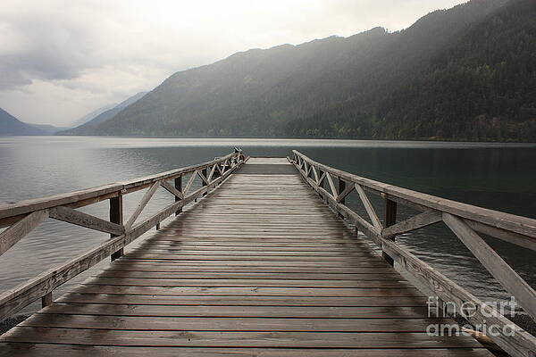 Lake Crescent Dock by Carol Groenen Lake Crescent Dock by Carol Groenen