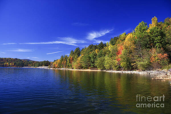 Wall Art - Photograph - Lake in the Fall by Jill Lang